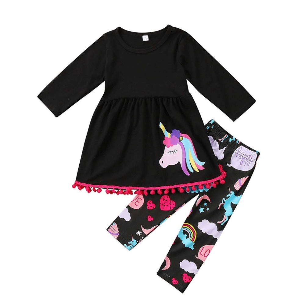 Toddler unicorn outfit size 100
